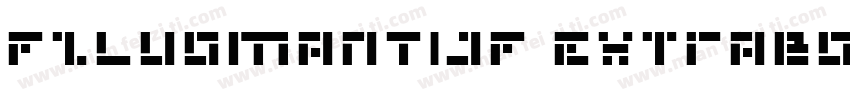FZLuoManTiJF ExtraBold字体转换